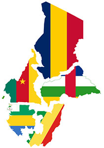 CFA Central African States flag