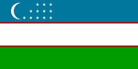 Uzbekistan flag