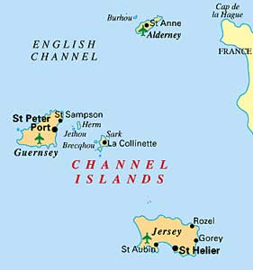Alderney map