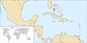 Bahamas map