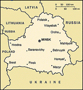 Belarus map