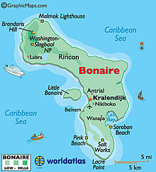 Bonaire map1