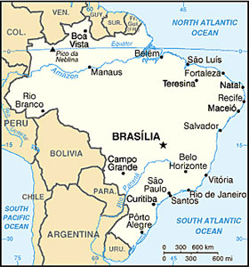 Brazil map