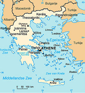 Greece map