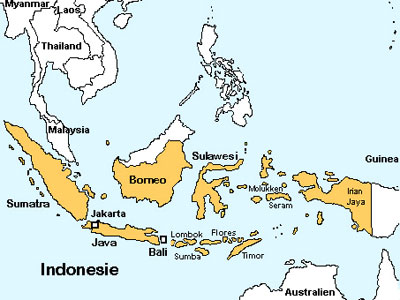 Indonesia map