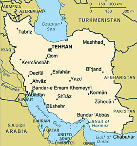 Iran map