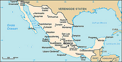 Mexico map