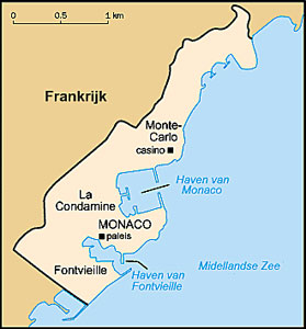 Monaco map