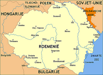 Romania map