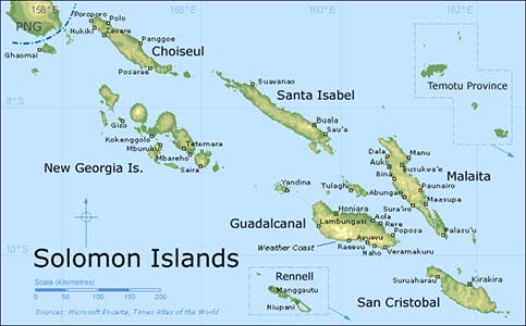 Solomon Islands map1