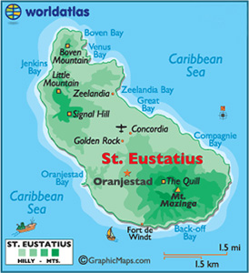 Sint Eustatius map3