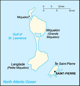 Saint-Pierre & Miquelon map