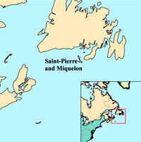 Saint-Pierre & Miquelon map