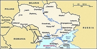 Ukraine map