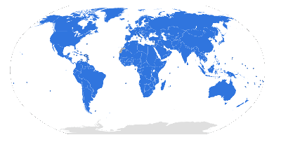 United Nations Members map