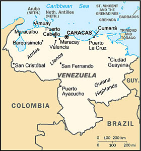 Venezuela map