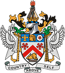 Saint-Kitts-and-Nevis Coat of Arms 