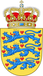Denmark Coat of Arms 