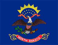 Flag North Dakota