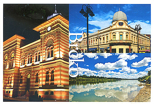 Postcard Belarus front