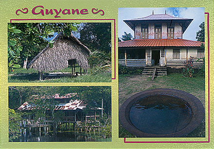 Postcard Guyana front