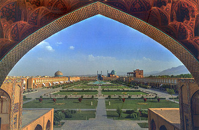 Postcard Iran front
