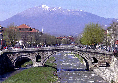 Postcard Kosovo front