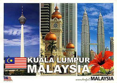 Postcard Malaysia front