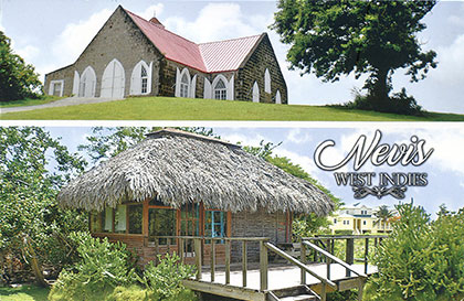 Postcard Nevis front