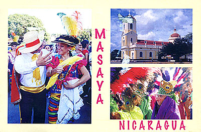 Postcard Nicaragua front
