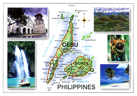 Postcard Philippines front