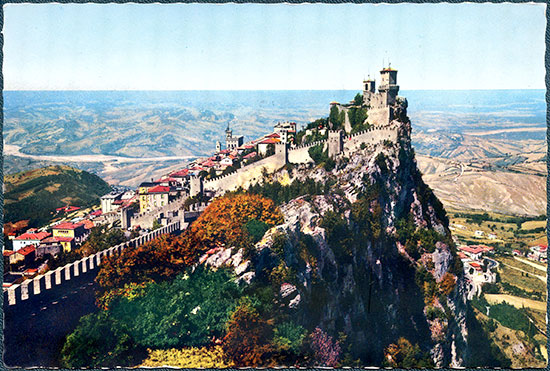 Postcard San Marino front