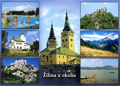 Postcard Slovakia front