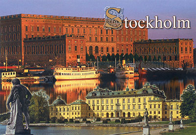 Postcard Sweden front