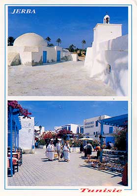 Postcard Tunesia front