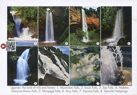 Postcard Uganda front