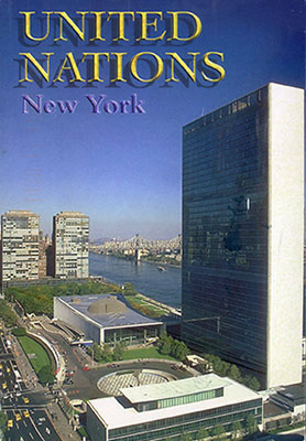 Postcard UN New York front