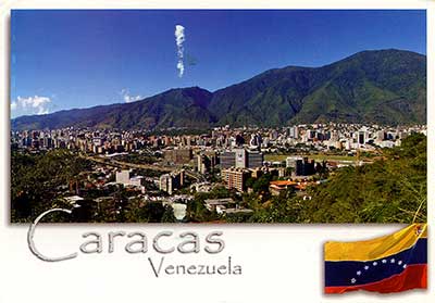 Postcard Venezuela front