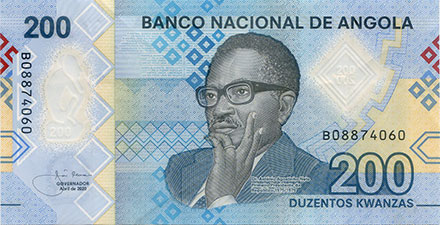 Banknote Angola front