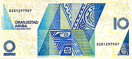 Banknote Aruba front