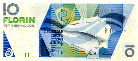 Banknote Aruba front