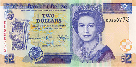 Banknote Belize 
