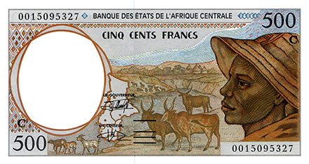 Banknote Congo Brazzaville front