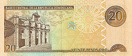 Banknote Dominican Republic front