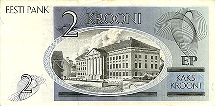 Banknote Estonia front