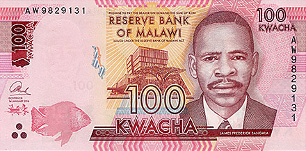 Banknote Malawi front