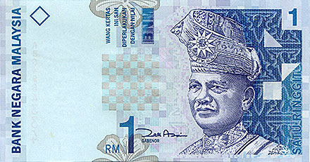 Banknote Malaysia front