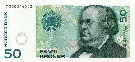 Banknote Norway front