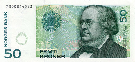 Banknote Norway front