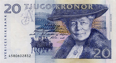 Banknote Sweden front